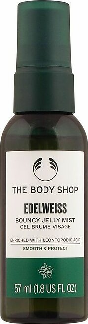 The Body Shop Edelweiss Bouncy Jelly Mist, Smooth & Protect, 57ml
