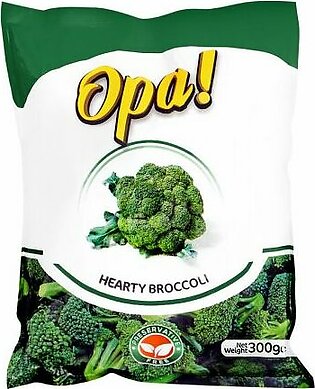 Opa! Frozen Hearty Brocolli, 300g
