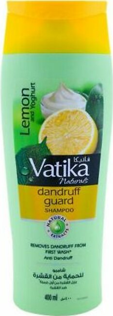 Dabur Vatika Lemon And Yoghurt Dandruff Guard Shampoo 360ml