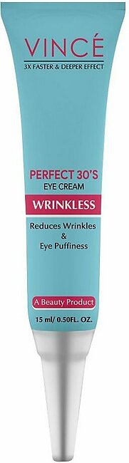 Vince Wrinkless Perfect 30's Eye Cream, 15ml