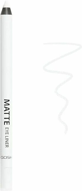 Gosh Waterproof Matte Eye Liner, 001 Dover White