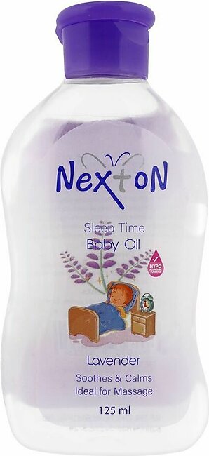 Nexton Sleep Time Baby Oil, Lavender, 125ml