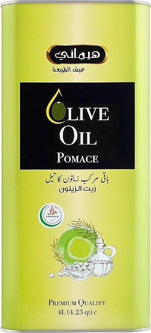 Hemani Olive Oil Pomace, 4 Liter