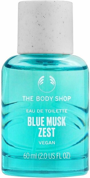The Body Shop Blue Musk Zest Vegan Eau De Toilette, 60ml