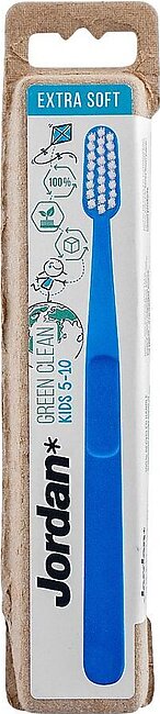 Jordan Green Clean Kids 5-10 Years Toothbrush, Extra Soft