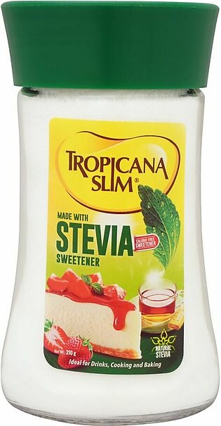 Tropicana Slim Stevia Sweetener, 210g Bottle