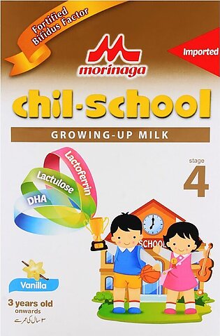Morinaga Chil-School Growing Up Milk Stage 4 Vanilla 300gm