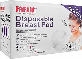 Farlin Disposable Breast Pads, 144-Pack, BF-634A-2