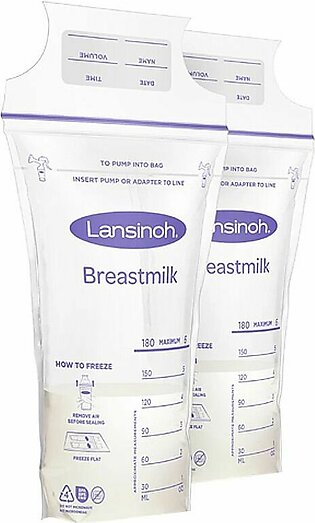 Lansinoh Breast Milk Storage Bags, 50-Pack, BG40055CT1220
