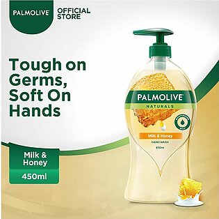 Palmolive Naturals Milk & Honey Liquid Hand Wash, 450ml