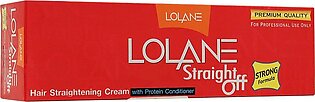 Lolane Straight Off Hair Straightening Cream, Strong Formula, Large
