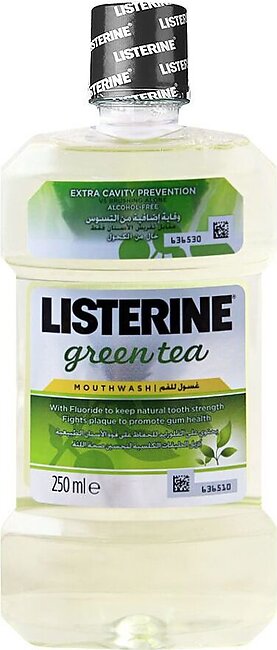 Listerine Green Tea Mouthwash, 250ml