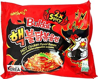 Samyang 2X Spicy Hot Chicken Flavor Ramen Noodle, 140gm