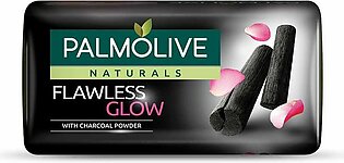 Palmolive Naturals Flawless Glow Soap, With Charcoal Powder, 145g