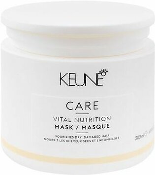 Keune Care Vital Nutrition Hair Mask, Dry/Damaged Hair, 200ml