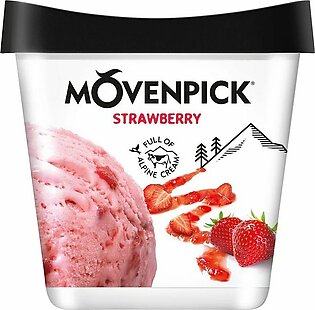 Movenpick Strawberry Ice Cream, 500ml