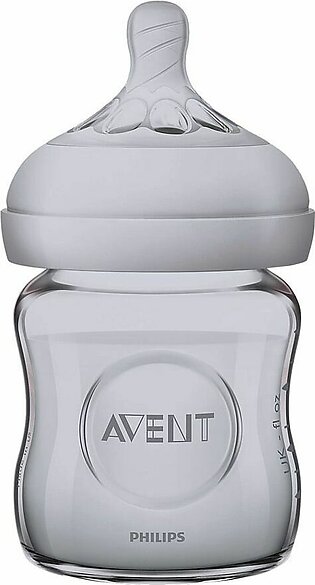 Avent Natural Glass Feeding Bottle 120ml - SCF671/13