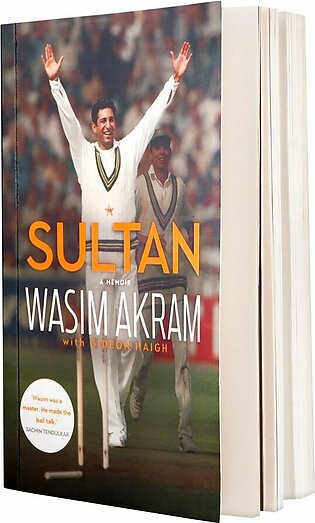 SULTAN A Memoir Wasim Akram, Book