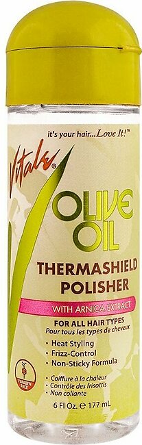 Vitale Olive Oil Therma Shield Polisher With Arnica Extract, For All Hair Types, 177ml