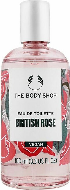 The Body Shop British Rose Vegan EDT, 100ml