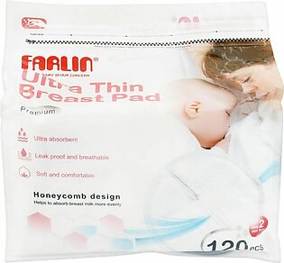 Farlin Ultra Thin Breast Pad, 120-Pack, AA-31015