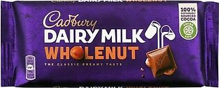 Cadbury Whole Nut Chocolate, 120g (Imported)