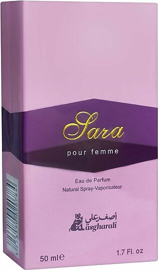 Asghar Ali Sara Eau De Parfum, For Women, 50ml