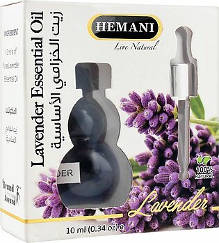 Hemani Lavender Essential Oil, 10ml