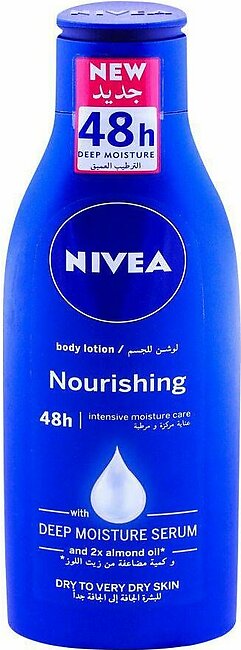 Nivea 48H Nourishing Body Lotion, Deep Moisture Serum, 250ml