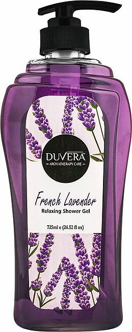 Duvera French Lavender Relaxing Shower Gel, 725ml