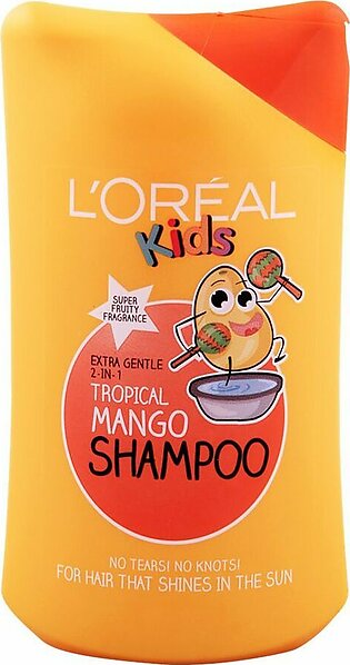 L'Oreal Paris Kids Tropical Mango Shampoo, 250ml