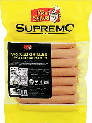 MonSalwa Smoked Grilled Chicken Sausages, 340g
