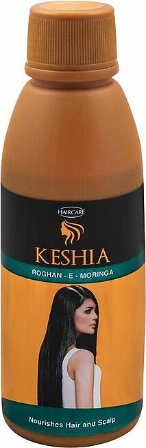 KESHIA Rogan-e-Moringa Hair Oil, 100% Organic, Anti Hair Fall, 120ml