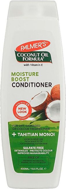 Palmer's Coconut Oil Formula With Vitamin E Moisture Boost Conditioner, For Dry, Damaged Or Color Treated Hair, 400ml