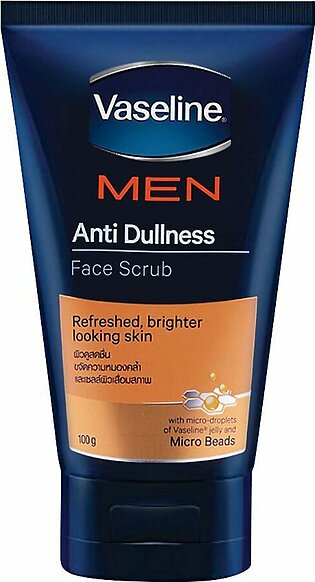 Vaseline Men Anti Dullnes Face Scrub 100gm