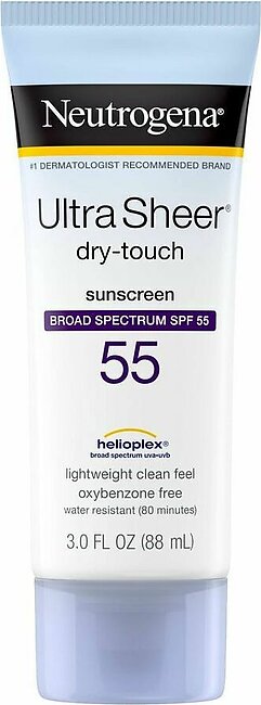 Neutrogena Ultra Sheer Dry Touch Sunscreen, SPF-55, 88ml