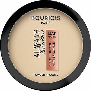 Bourjois Always Fabulous Matte Shine Control Powder, 108 Apricot Ivory