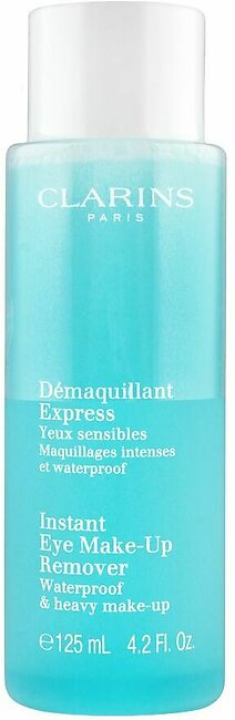 Clarins Paris Instant Eye Make-Up Remover, Waterproof & Heavy Make-Up, 125ml
