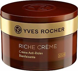 Yves Rocher Riche Creme Comforting Anti-Wrinkle Night Cream, 50ml