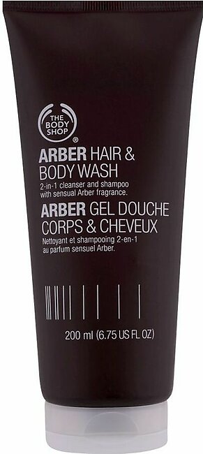The Body Shop Arber Hair & Body Wash, 200ml