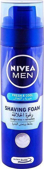 Nivea Men Fresh & Cool Shaving Foam 200ml