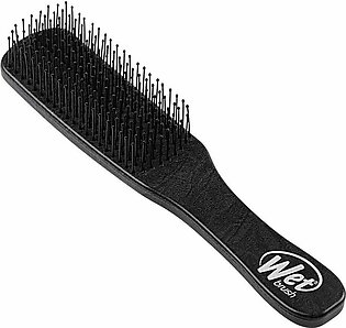 Wet Brush Men's Detangler Hair Brush, Black Leather, B838WBBLACK