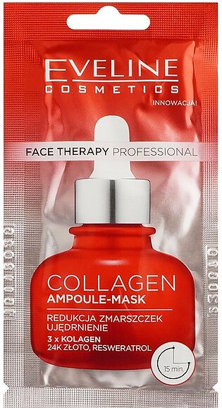 Eveline Face Therapy Professional Collagen Ampoule Mask, 8ml