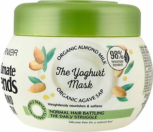 Garnier Ultimate Blends Almond Crush Hair Mask, 300ml