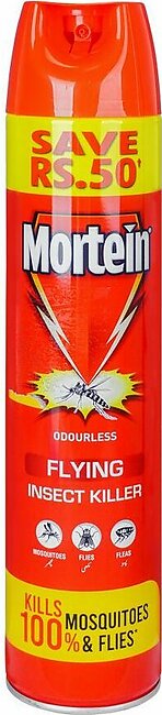 Mortein Odorless Flying Insect Killer Spray, 550ml