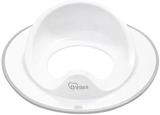 Tinnies Baby Toilet Seat Cover, White, 15x12.5 Inches, T061