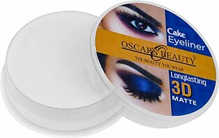 Oscar's Beauty 3D Matte Long Lasting Cake Eyeliner, White