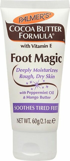Palmer's Cocoa Butter Foot Magic Lotion, Deeply Moisturizes Rough & Dry Skin, 60g