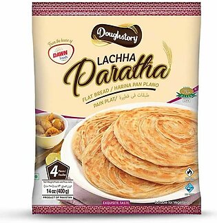 Dawn Doughstory Lachha Paratha 4-Pack, 400g