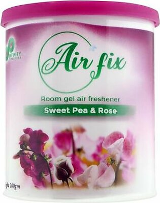 Air Fix Sweet Pea & Rose Room Gel Air Freshener, 200g